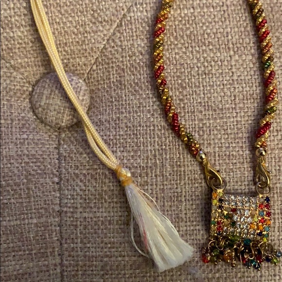 Multicolor Indian Necklace - Picture 5 of 6